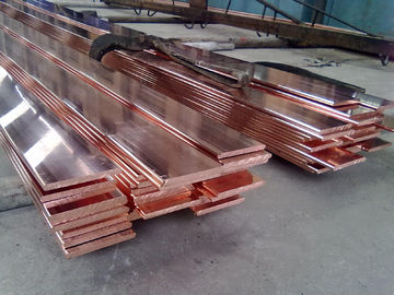 Flat Copper Bus Bar TU1 C10200 C1020 Cu-OF 2-60mm Electric Copper Buss Bar