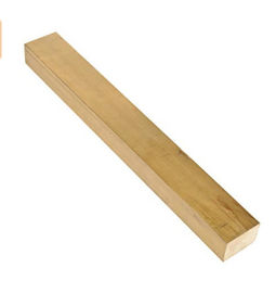 C83600 CuSn7 Bronze Flat Bar Yellow Color Bronze Square Bar With High Strength