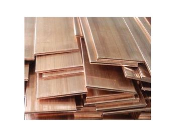 Customized Copper Bus bar T1 C10200 C1020 Cu-OF 2-60mm UNS JIS En Standard