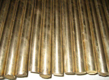 Continuous Casting Bronze Round Rod CuSn6 C5191 ISO 9000 Certification